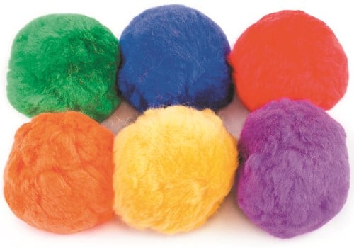 Fluffbal - 90 mm - Per stuk of per set