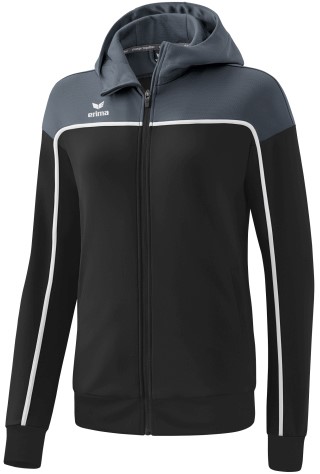 Erima Dames Tr.jack capu Change, mt 40, black grey/slate gre