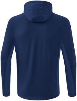 Erima - Liga Star - Trainingsjack met capuchon - Unisex  - M - New navy Wit-1