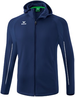 Erima - Liga Star - Trainingsjack met capuchon - Unisex  - M - New navy Wit