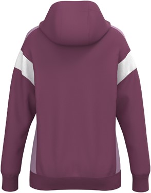 Erima - Celebrate 125 - Trainingjas met kap - Dames - 34 - Burgundy Lavender-3