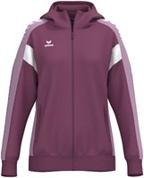 Erima - Celebrate 125 - Trainingjas met kap - Dames - 34 - Burgundy Lavender