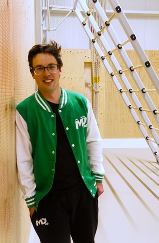 MD90 - College vest - M - Groen
