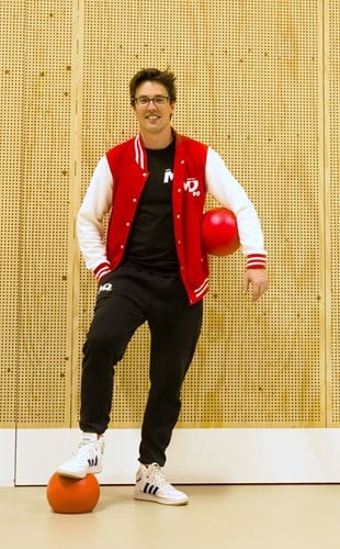 MD90 - College vest - S - Rood