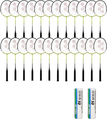 Badminton schoolset - Zilver - 24