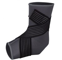 Secutex Neopreen enkelbandage, mt S, antraciet/zwart