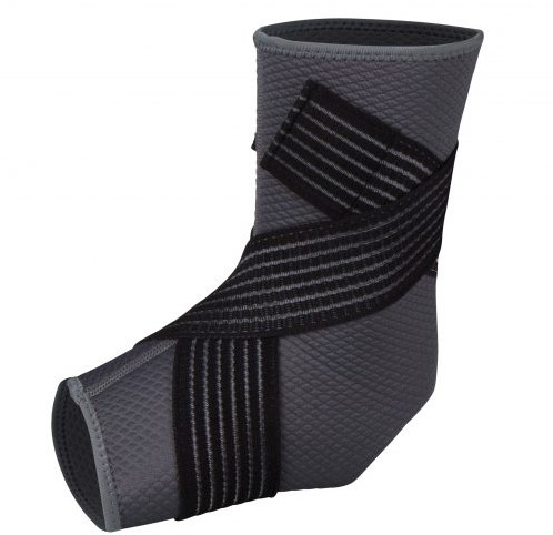 Secutex Neopreen enkelbandage, mt S, antraciet/zwart