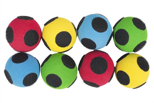 Spordas - Klittenband ballen - Set van 8