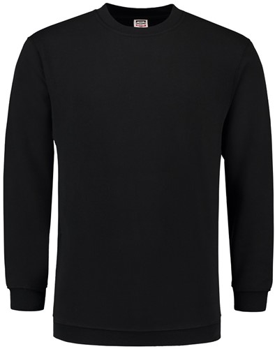 Sweater met ronde hals, mt XS, zwart