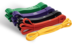 AJ-Sports Weerstandsbanden - Pull up bands - Power bands - Set van 5 banden 