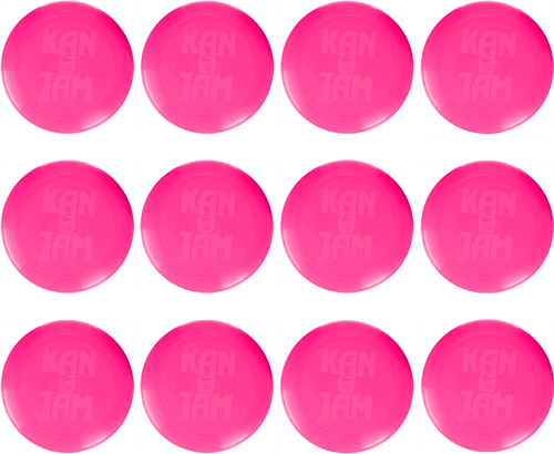 KanJam - Frisbee - Set van 12 - Schoolset - Goud - Roze