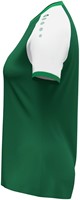 Jako -  Dynamic - Shirt - korte mouw - Dames - 34/36 - Donkergroen Wit Groen-2