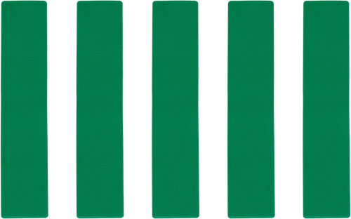 Belijningsstrip - Set van 5 - Groen