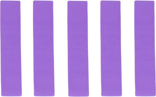 Belijningsstrip  - Set van 5 - Paars