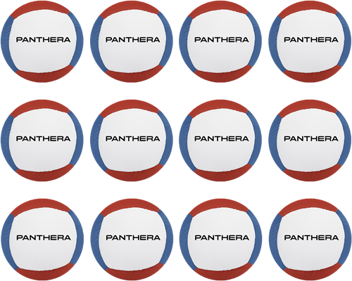 Panthera - Jongleerbal - Set van 12 - 130 gram per bal - 6 panelen