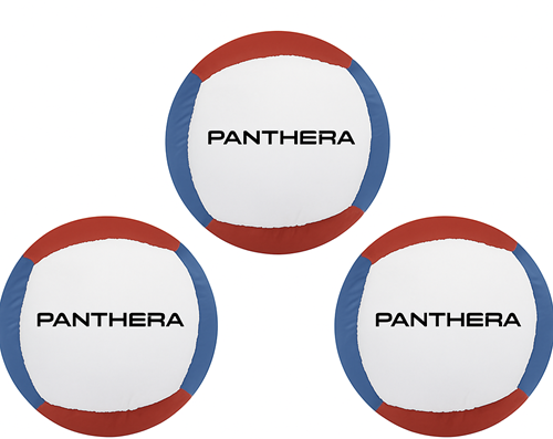 Panthera - Jongleerbal - Set van 3 - 130 gram per bal - 6 panelen