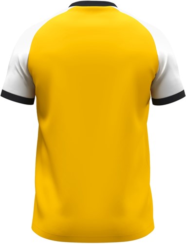 Jako -  Dynamic - T-Shirt - S - Geel Wit Zwart-3