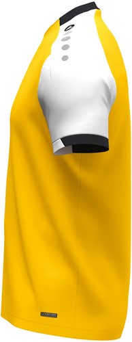 Jako -  Dynamic - T-Shirt - S - Geel Wit Zwart-2