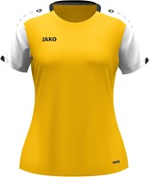 Jako - Dynamic - T-Shirt - Dames - 34/36 - Geel Wit Zwart