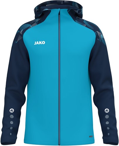 Jako - Sonic - Jas met kap -  Dames - 34/36 - aqua/marine