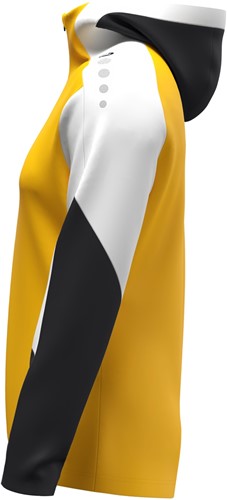 Jako - Dynamic - Jas met kap - Dames - 34/36 - Geel Wit Zwart-2