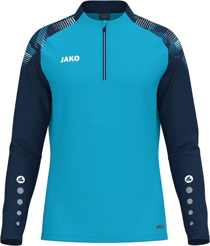 Jako - Sonic - Ziptop - Kids  - 128 - Cyaan Marine