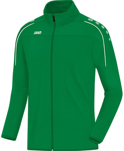 Jako Trainingsjack Classico, mt L, sportgroen