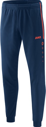 Jako Trainingsbroek Competition 2.0, mt 140, navy/flame
