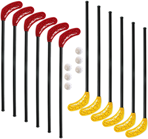 Eurostick - Unihockeys set - School VO - Poppis - Diverse maten
