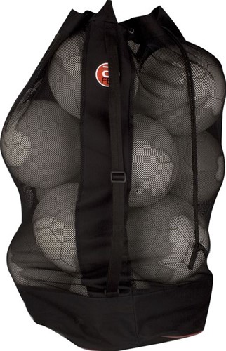 KWD Ballenzak Hadvik voor ca. 12 ballen, zwart/wit