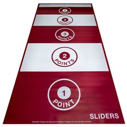Curling slider target