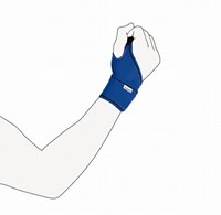 Rucanor Polsbandage Carpo, blauw