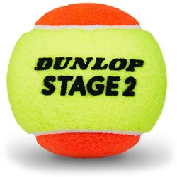 Zachte tennisballen Dunlop Stage 2