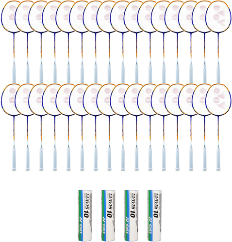 Badminton schoolset - Goud - 32