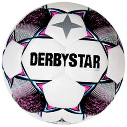 Derbystar Voetbal Classic Light Ladies, mt 5, 1-vl, wit/roze