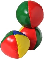 Relaxdays jongleerballen, set van 15, 6,5 cm, beginners