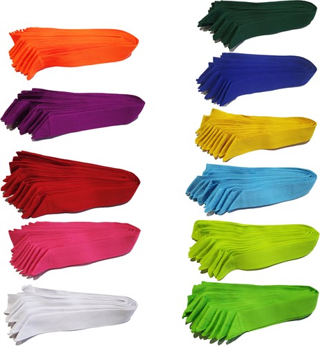 MDsport - Partijlinten standaard - VO - set van 10 - diverse kleuren