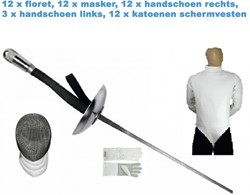 Scherm schoolset (floret)