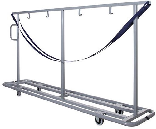 Dikke-mattenwagen - 4 zwenkwieltjes -breed-2