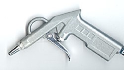 Pistool voor compressor, grijs