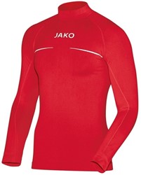 Jako ondershirt met opstaand kraagje lange mouw