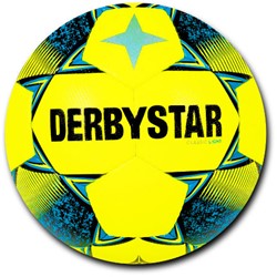 Derbystar Voetbal AG TT Light II,kunstgras, mt 5, geel/blauw