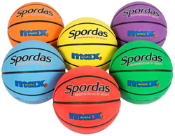 Spordas - Basketballen set van 6 - Max - Maat 5 of 7