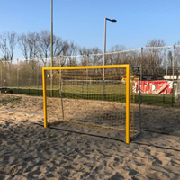 Beach handbaldoel inklapbaar - net