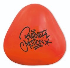 Burner motion reactiebal 