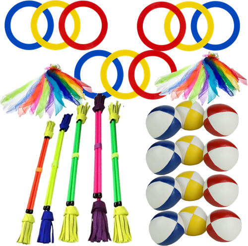 Circuspakket Kleuters (15 kinderen)