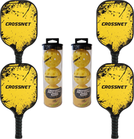 Crossnet - Pickleball set - Set van 4