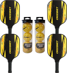 Crossnet - Pickleball set - Pro - Set van 4