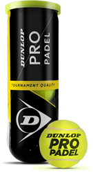 Padelbal Dunlop pro set van 3