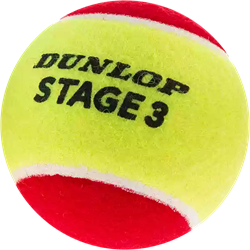 Zachte tennisballen Dunlop Stage 3